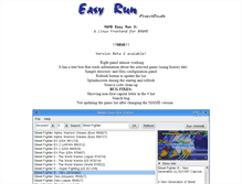Tablet Screenshot of easyrun.mameworld.info