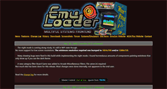 Desktop Screenshot of emuloader.mameworld.info